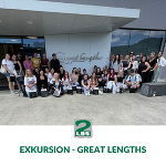 Exkursion zur Haarverlängerungsfirma Great Lengths © LBS Graz 2